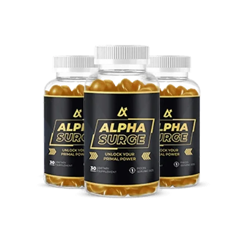Alpha Surge Gummies 3-Bottle Bundle — 90-Day Supply — BEST VALUE