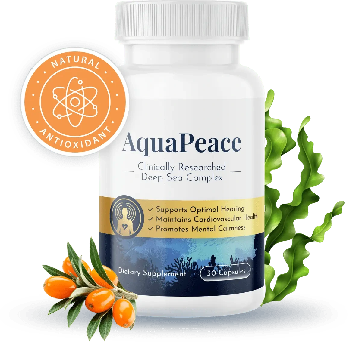 AquaPeace 6-Bottle Bundle — 180-Day Supply