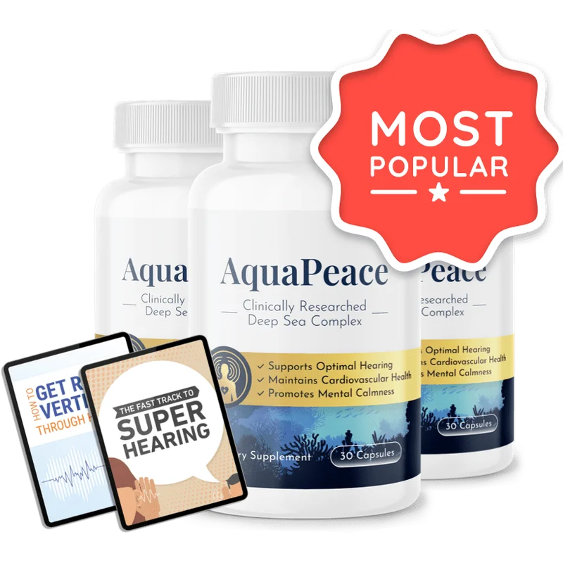 AquaPeace 3-Bottle Bundle — 90-Day Supply — BEST VALUE