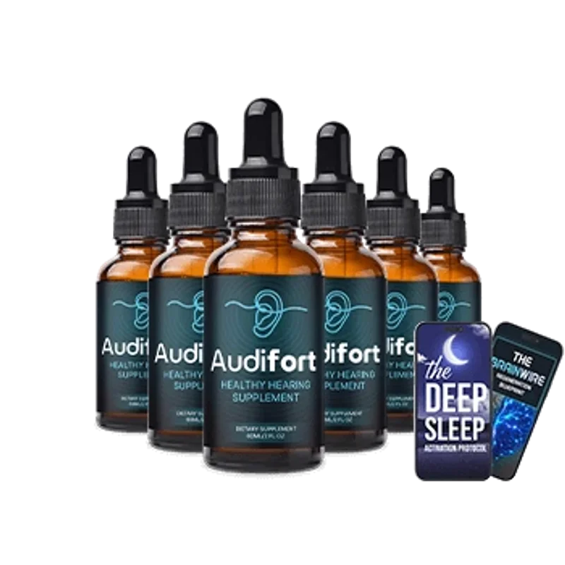 AudiFort 6-Bottle Bundle — 180-Day Supply — TOP DEAL