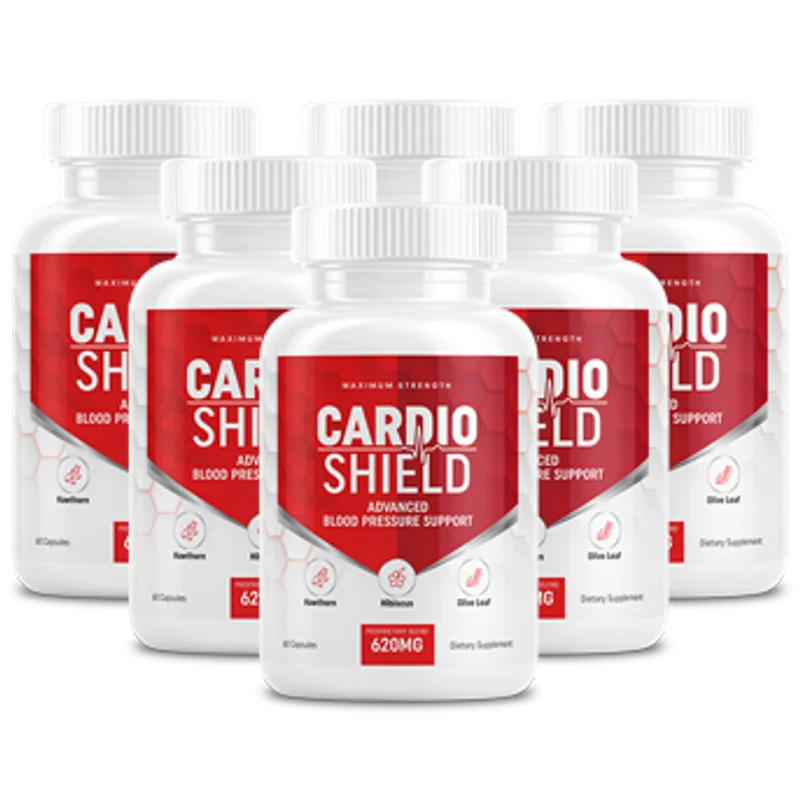 Cardio Shield 6-Bottle Bundle — 180-Day Supply — TOP DEAL