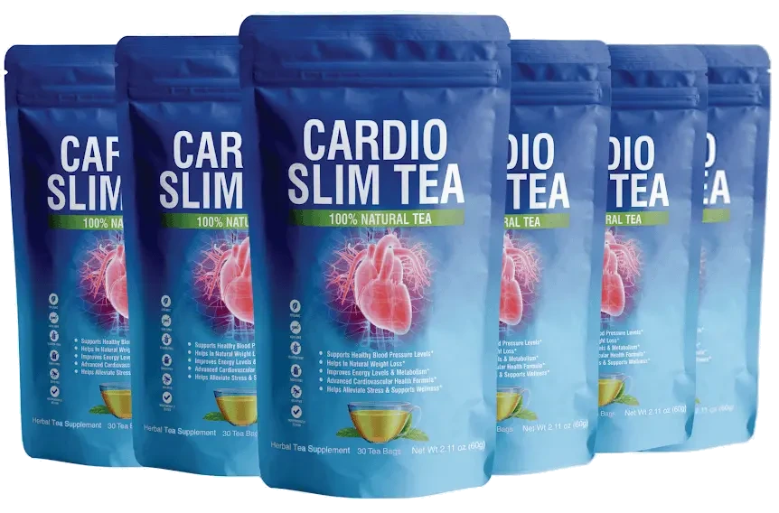 Cardio Slim Tea 6-Bottle Bundle — 180-Day Supply