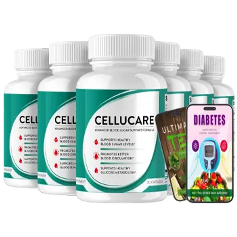 CelluCare 6-Bottle Bundle — 180-Day Supply — TOP DEAL