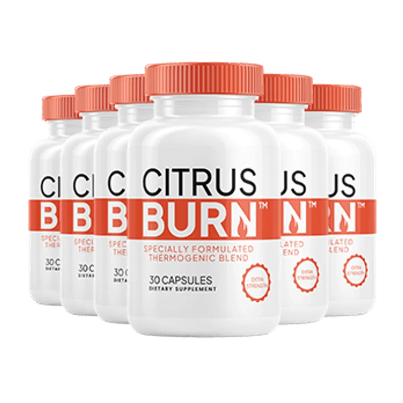 Citrus Burn 6-Bottle Bundle — 180-Day Supply — TOP DEAL