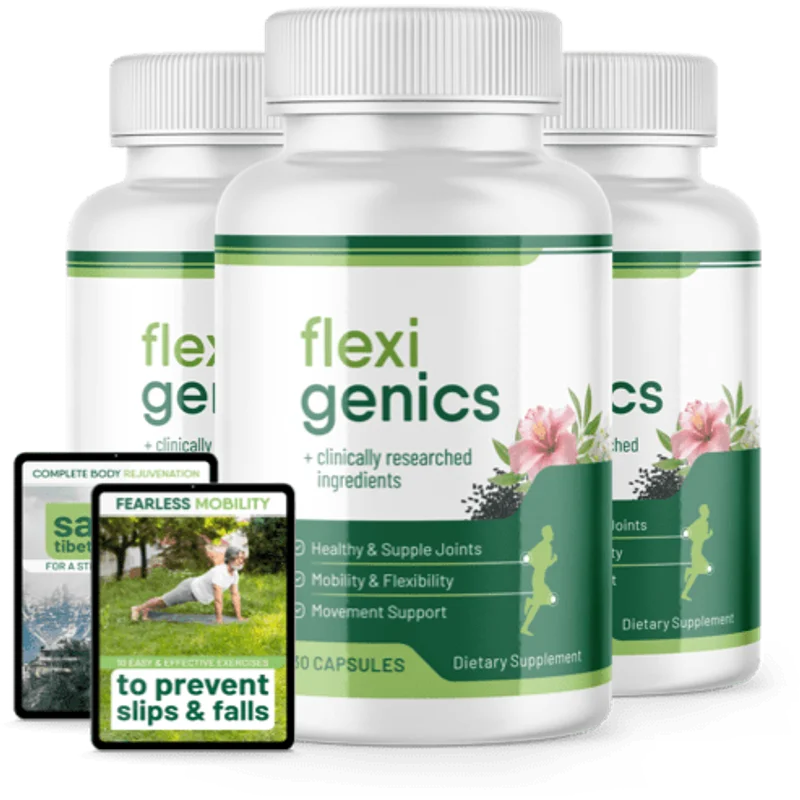 Flexigenics 3-Bottle Bundle — 90-Day Supply — BEST VALUE
