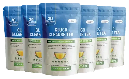 Gluco Cleanse Tea 6-Bottle Bundle — 180-Day Supply