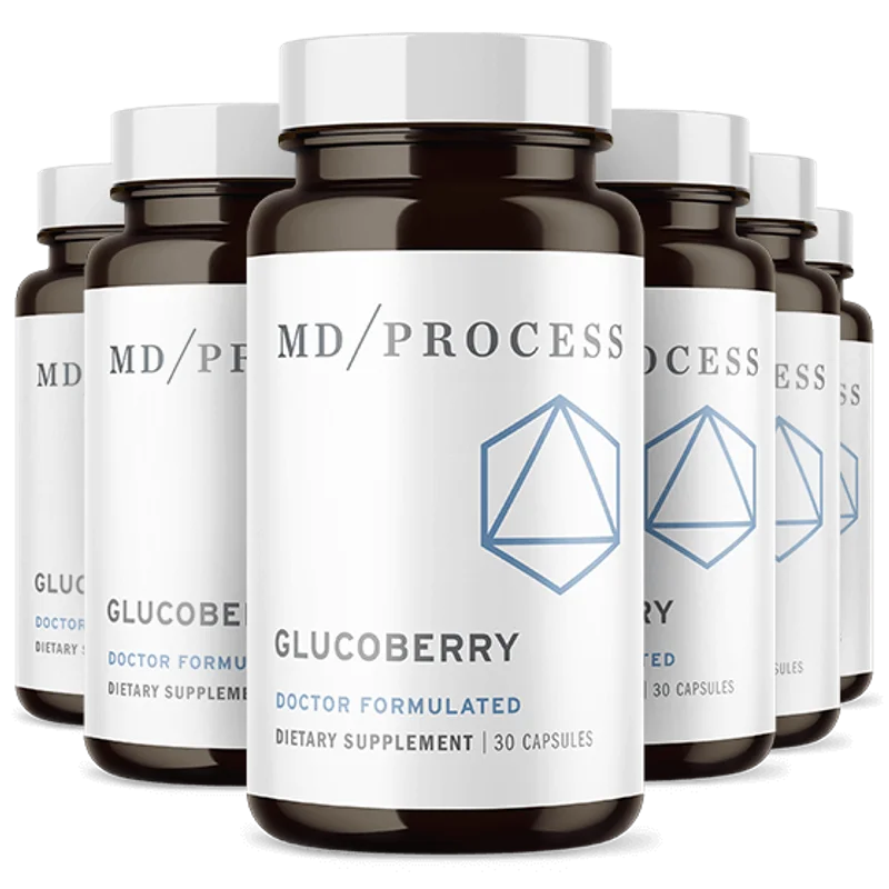 GlucoBerry 6-Bottle Bundle — 180-Day Supply