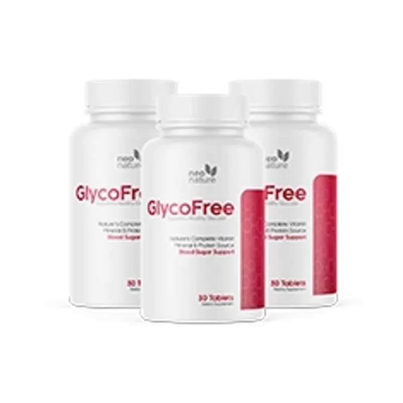 GlycoFree 3-Bottle Bundle — 90-Day Supply — BEST VALUE