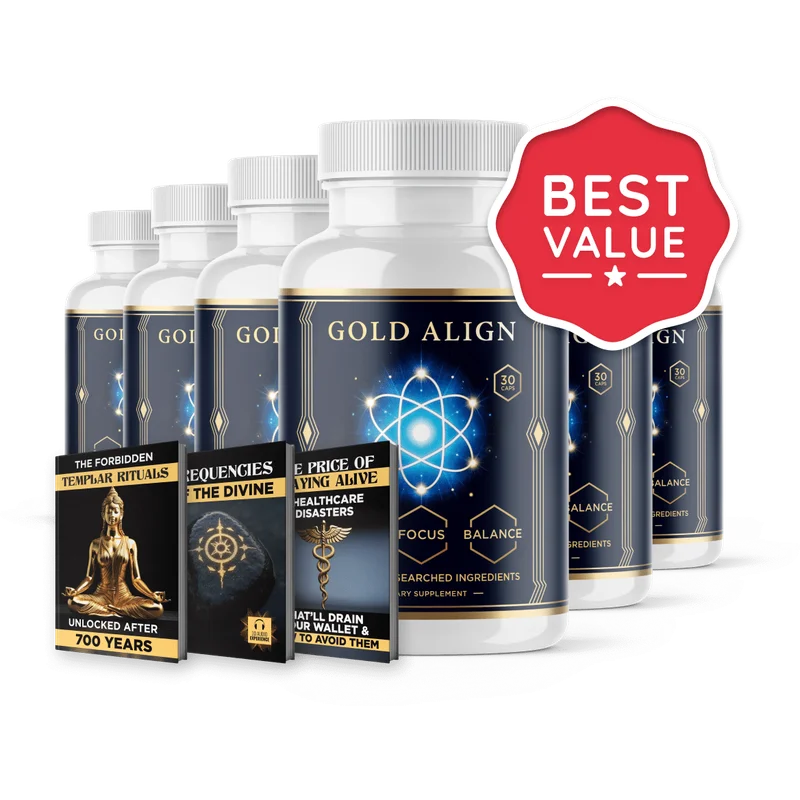GoldAlign 6-Bottle Bundle — 180-Day Supply — TOP DEAL