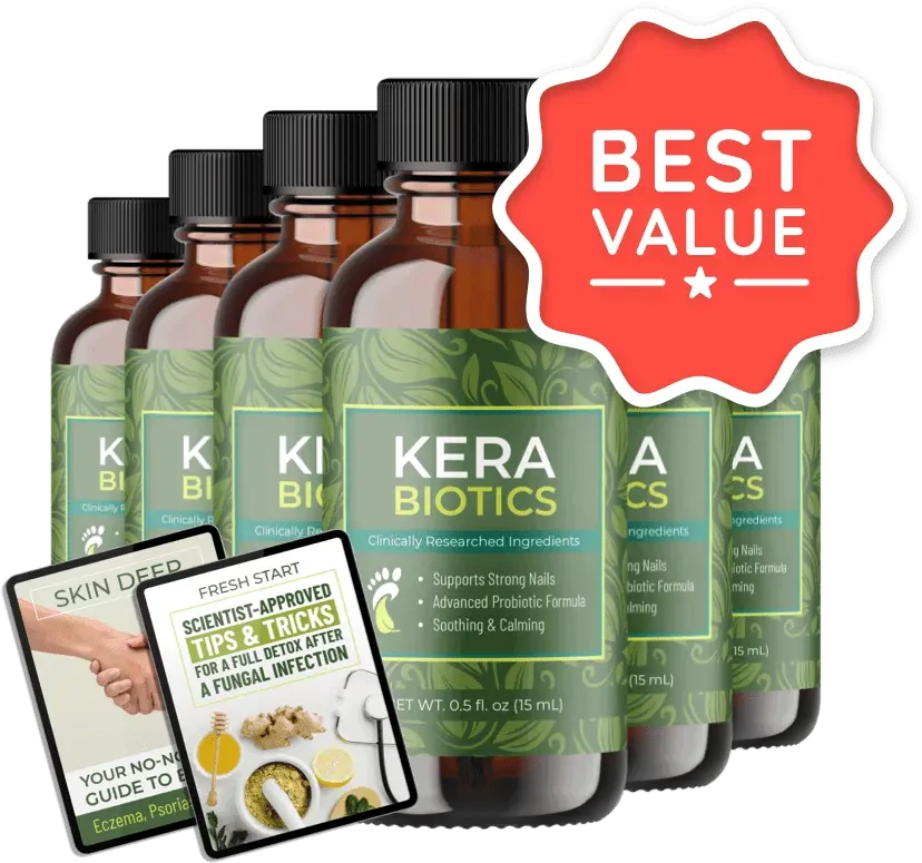 Kerabiotics 6-Bottle Bundle — 180-Day Supply