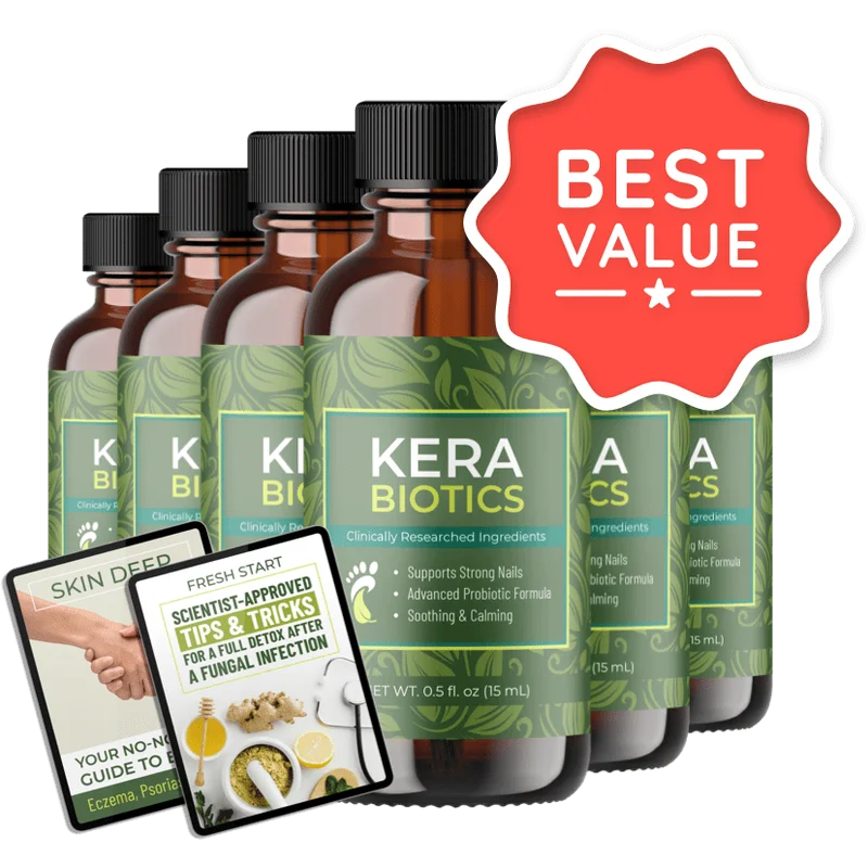 Kerabiotics 6-Bottle Bundle — 180-Day Supply — TOP DEAL