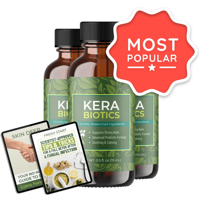 Kerabiotics 3-Bottle Bundle — 90-Day Supply — BEST VALUE