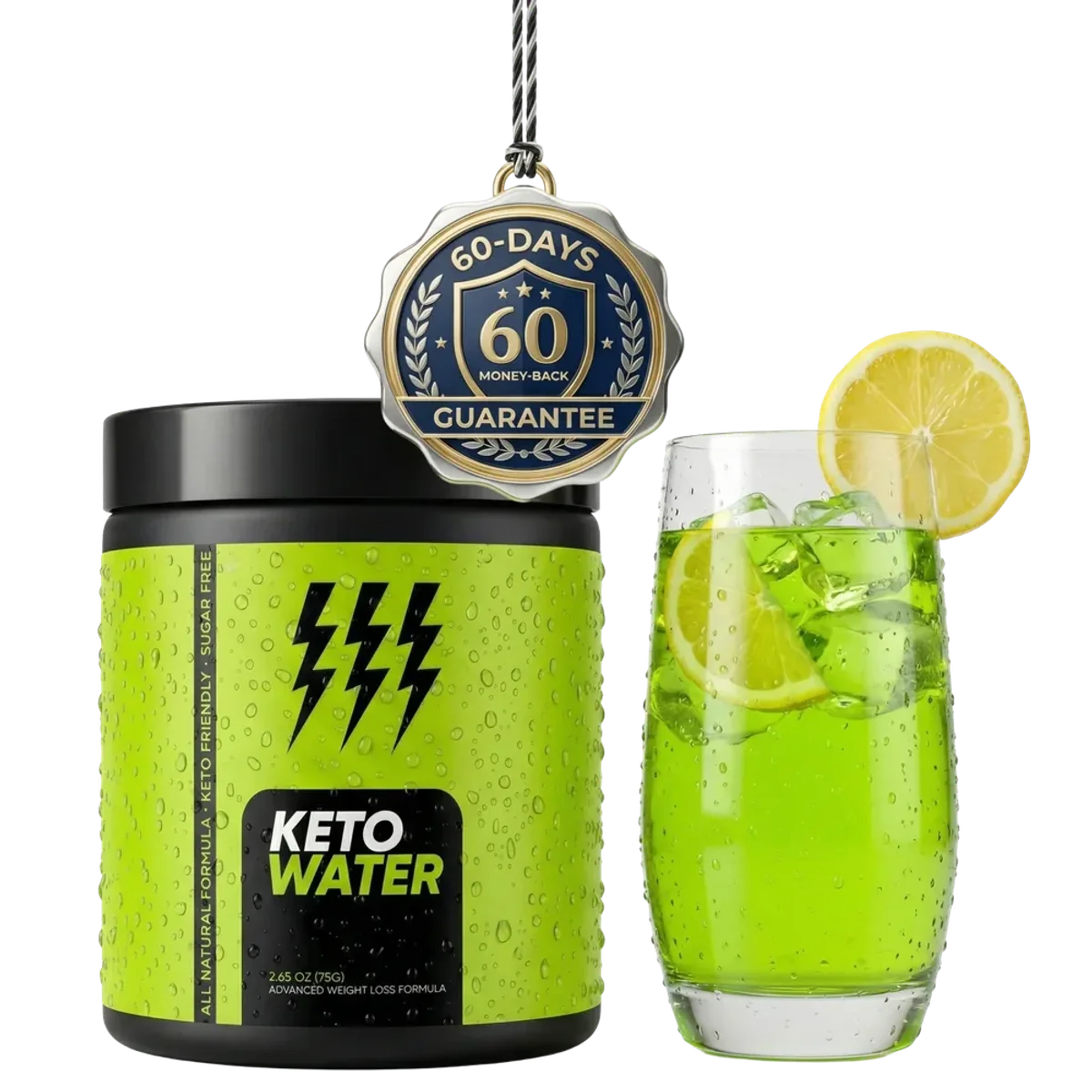 KetoWater — manufacturer's 3-bottle bundle
