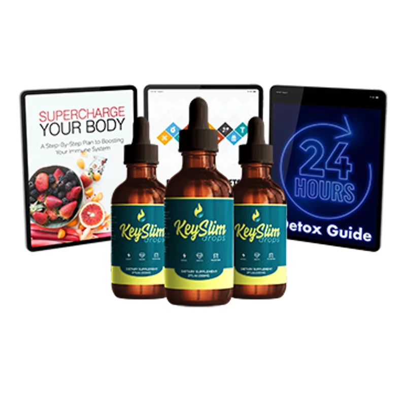 KeySlim Drops 3-Bottle Bundle — 90-Day Supply — BEST VALUE
