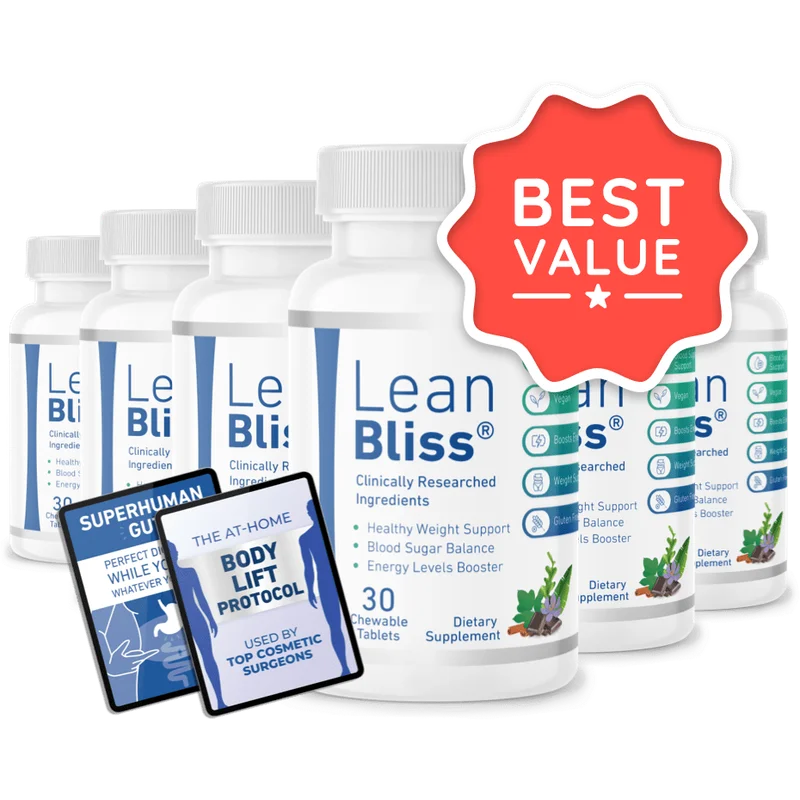 LeanBliss 6-Bottle Bundle — 180-Day Supply