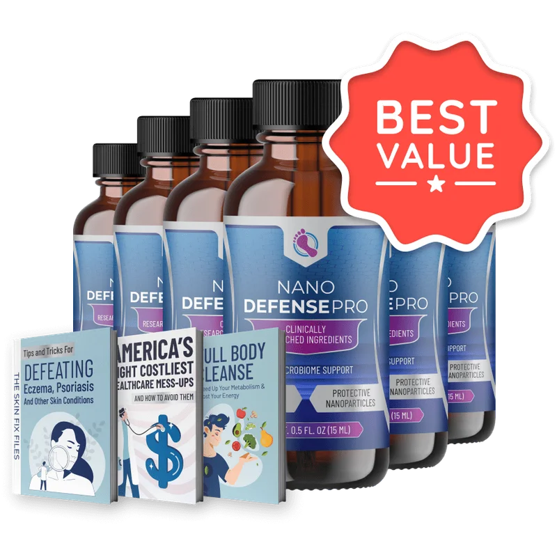 NanoDefense Pro 6-Bottle Bundle — 180-Day Supply — TOP DEAL