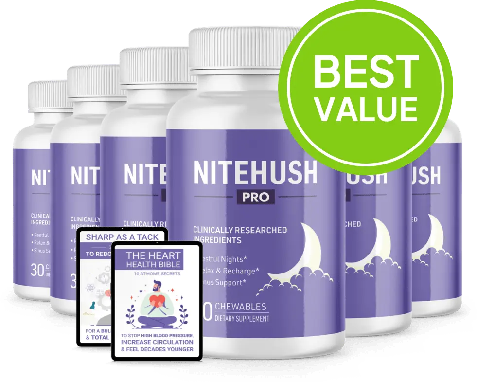 NiteHush Pro bottle