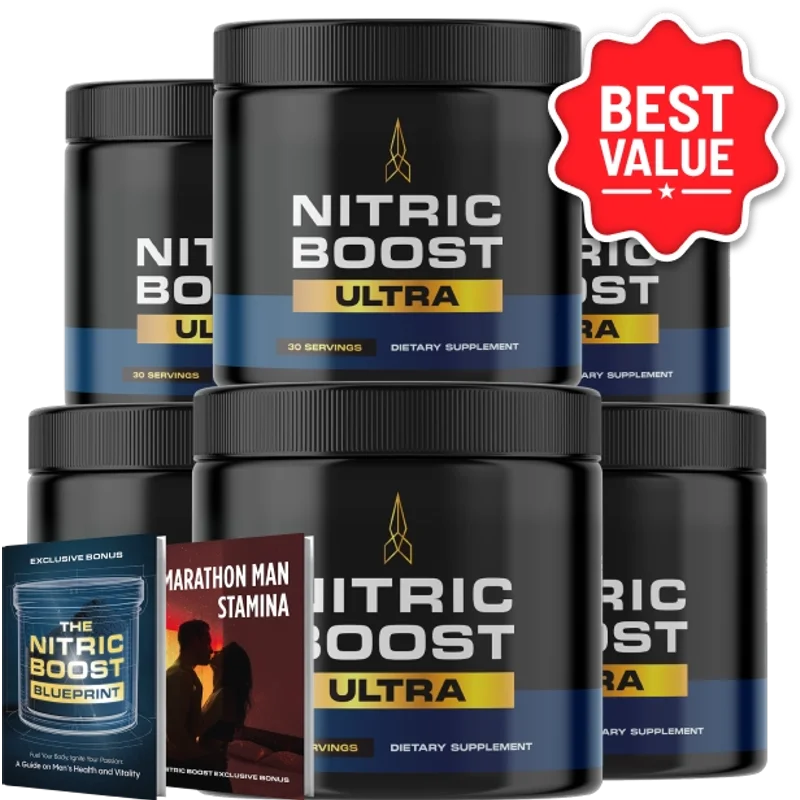 Nitric Boost 6-Bottle Bundle — 180-Day Supply — TOP DEAL