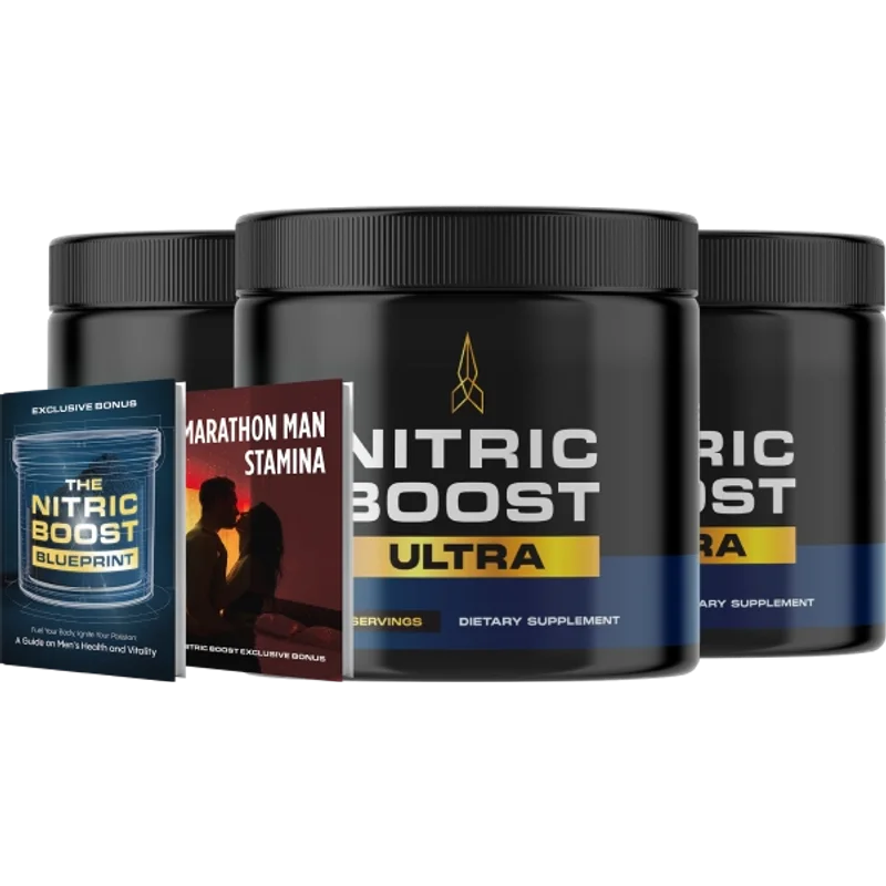 Nitric Boost 3-Bottle Bundle — 90-Day Supply — BEST VALUE