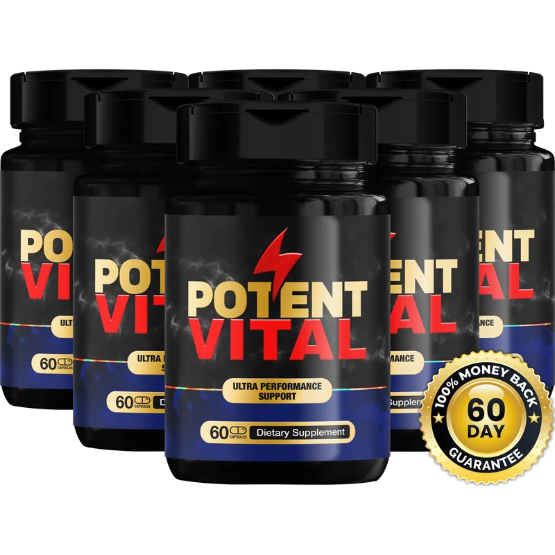 PotentVital 6-Bottle Bundle — 180-Day Supply — TOP DEAL