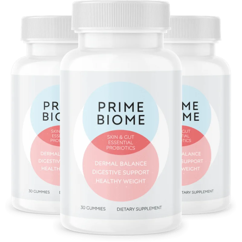 PrimeBiome 3-Bottle Bundle — 90-Day Supply — BEST VALUE