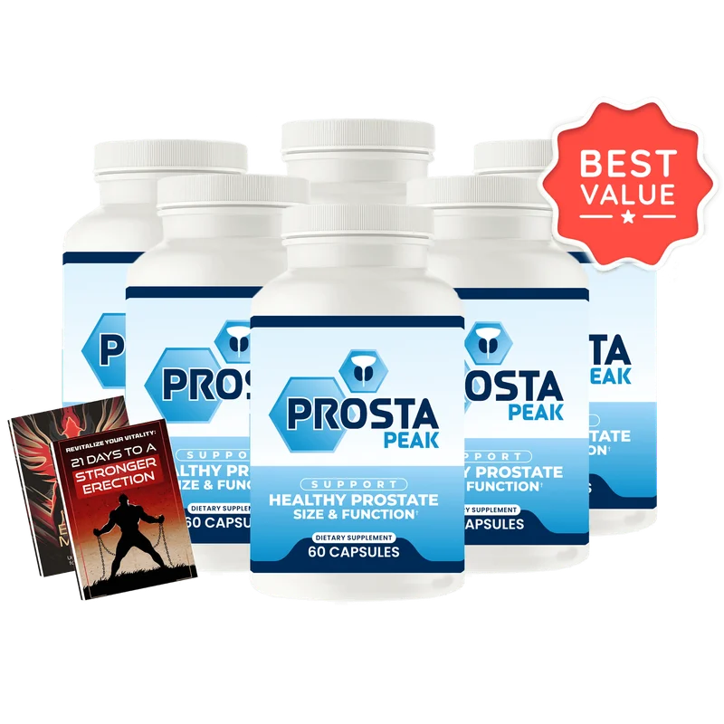 ProstaPeak 6-Bottle Bundle — 180-Day Supply — TOP DEAL