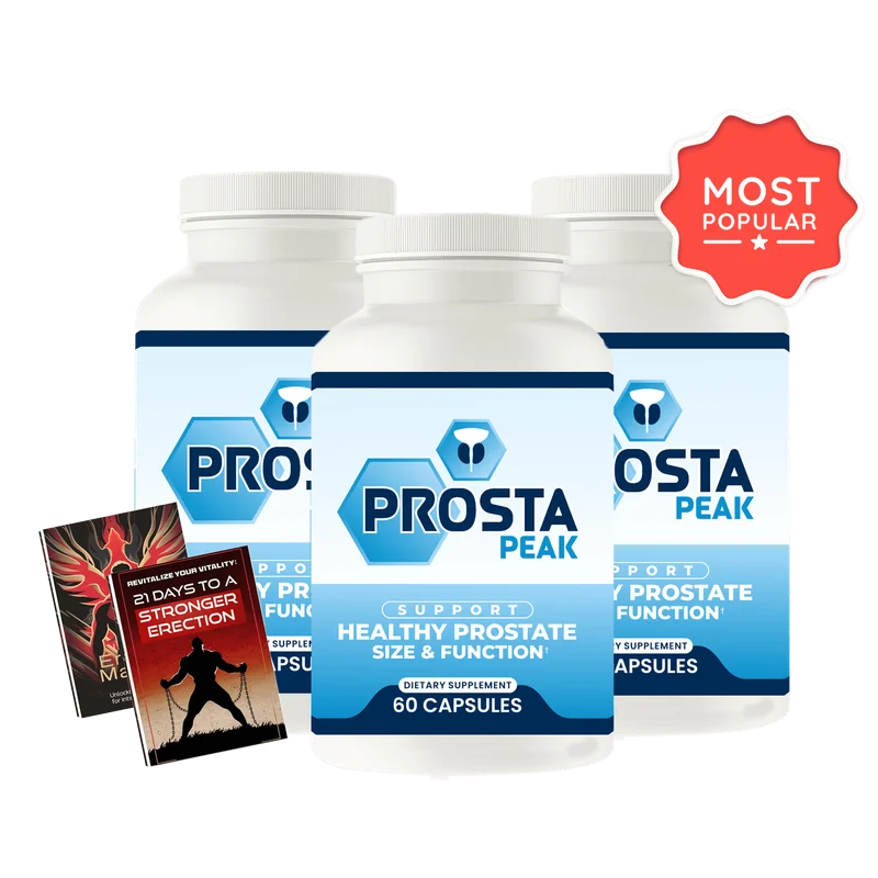 ProstaPeak 3-Bottle Bundle — 90-Day Supply — BEST VALUE
