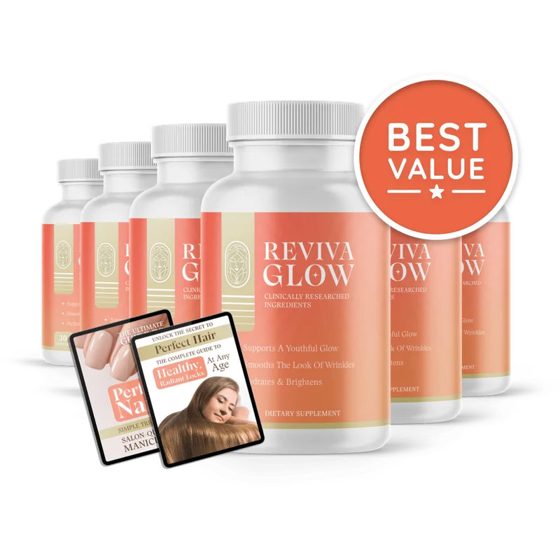 RevivaGlow 6-Bottle Bundle — 180-Day Supply — TOP DEAL