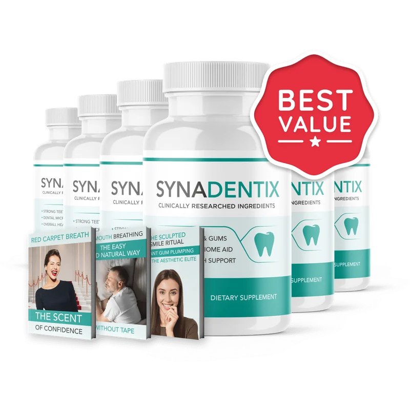 Synadentix 6-Bottle Bundle — 180-Day Supply — TOP DEAL