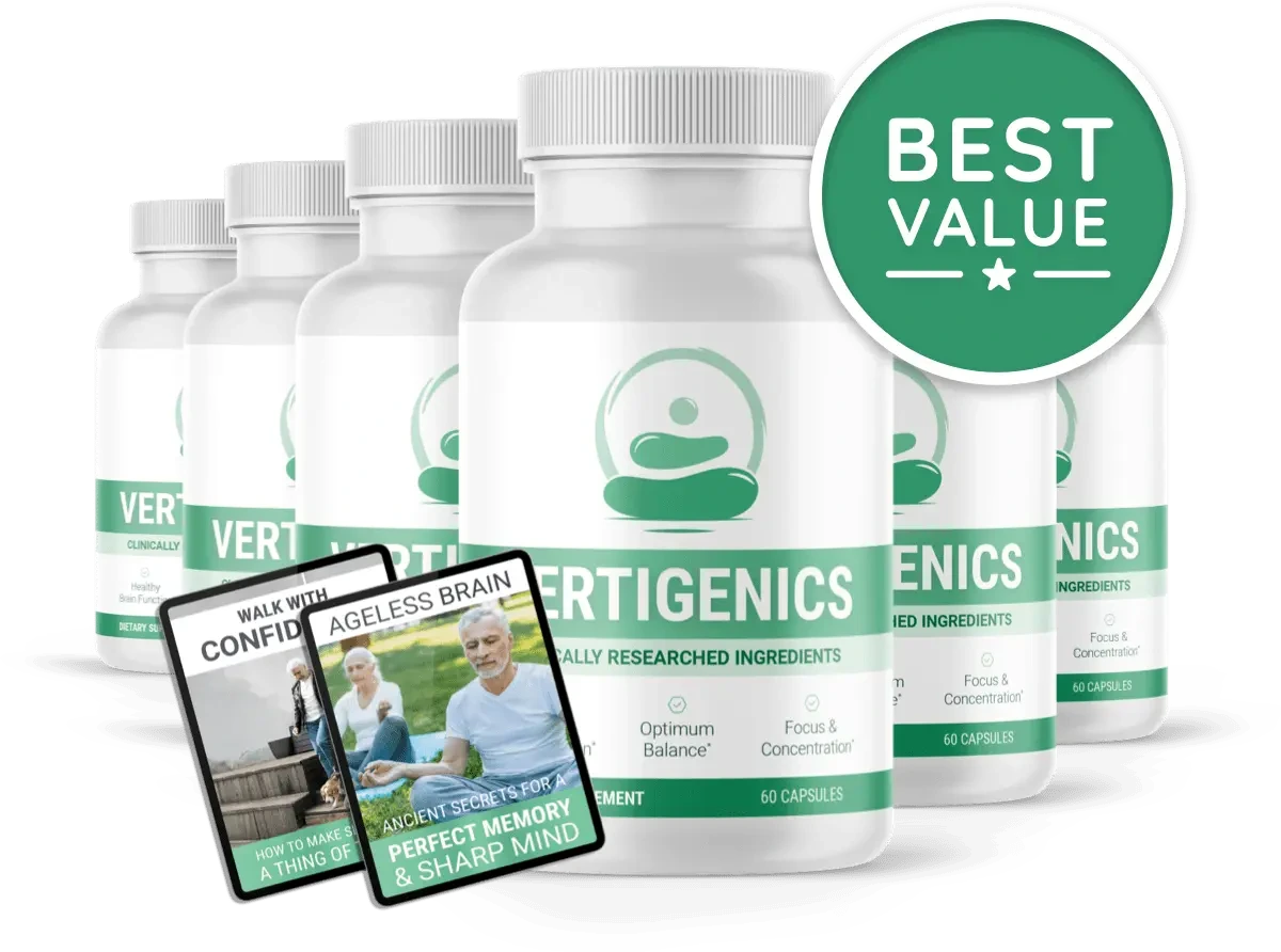 Vertigenics 6-Bottle Bundle — 180-Day Supply
