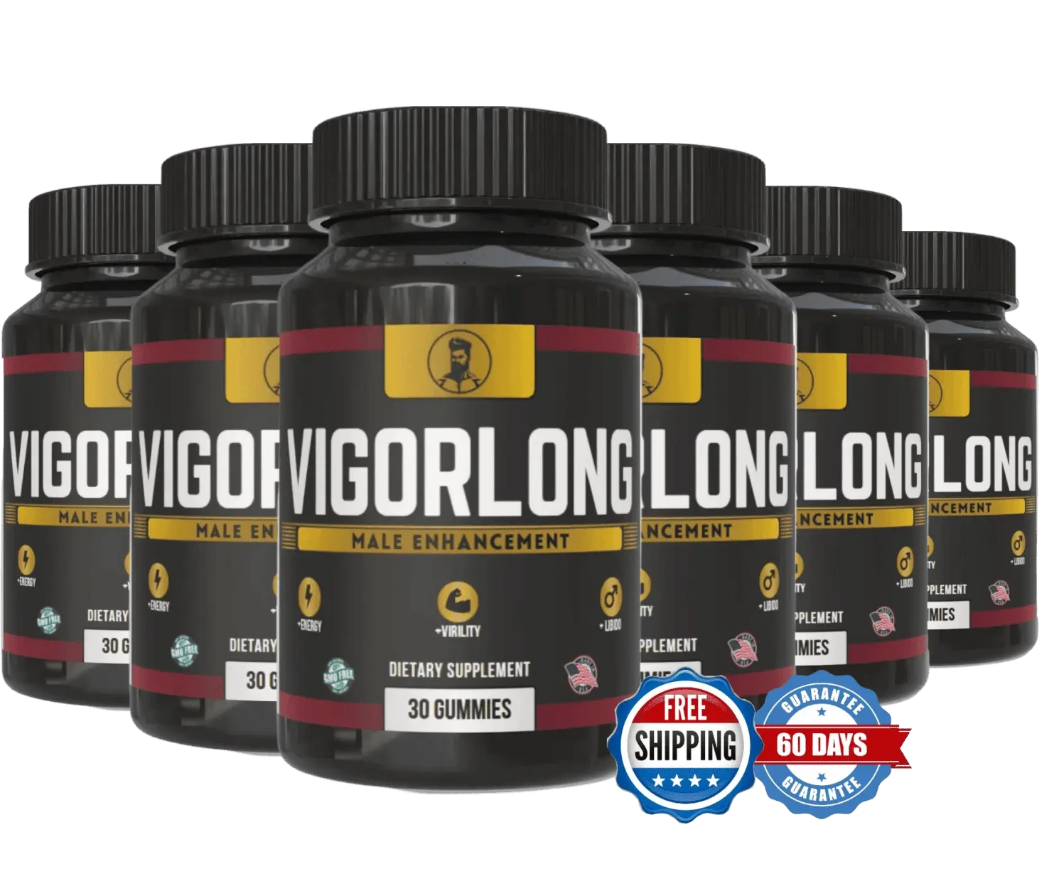 VigorLong 6-Bottle Bundle — 180-Day Supply