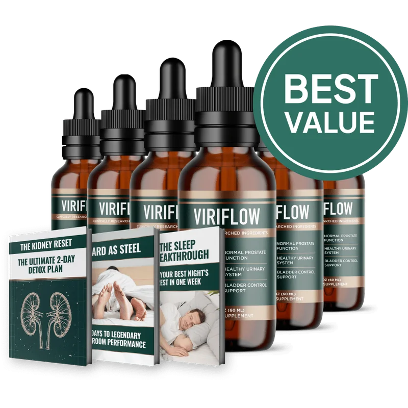 ViriFlow 6-Bottle Bundle — 180-Day Supply — TOP DEAL
