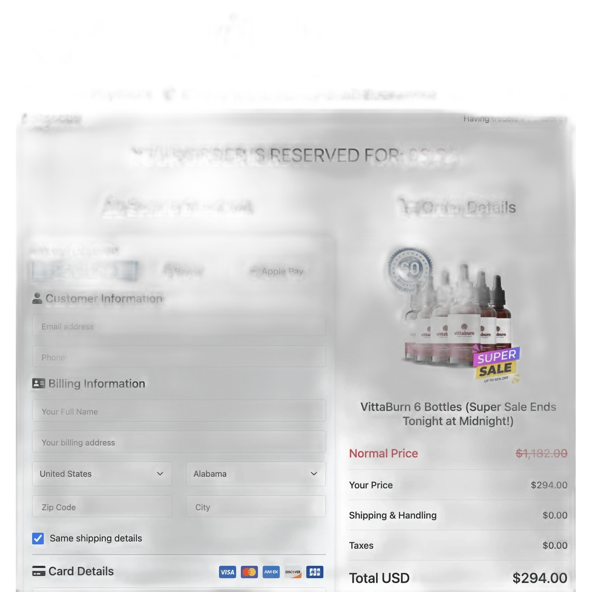 VittaBurn product image